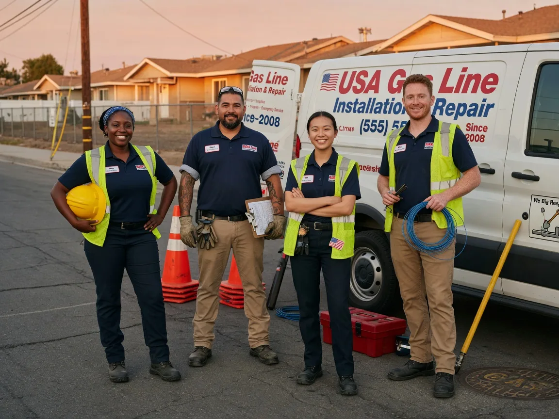 Gas Line Installation company in Herod, IL